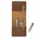Manicure set with cowhide case Manicure set with cowhide case