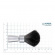 Shaving Brush 1100, Black Fibre, Synthetic, Matt Chrome Shaving Brush 1100, Black Fibre, Synthetic, Matt Chrome