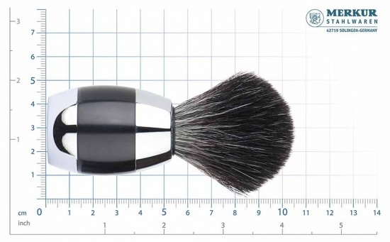 Black Fibre Shaving Brush 120