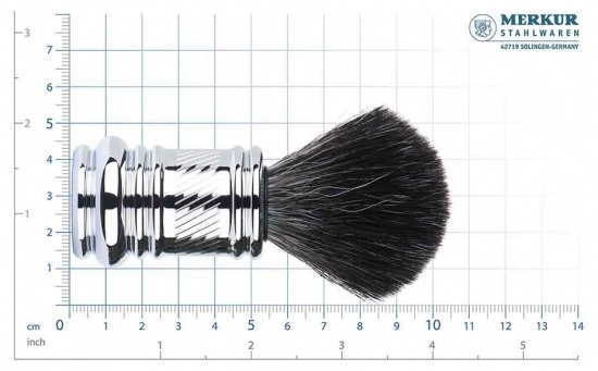 Black Fibre Shaving Brush 138