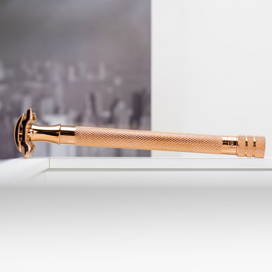Merkur 24G Safety Razor - Rosegold