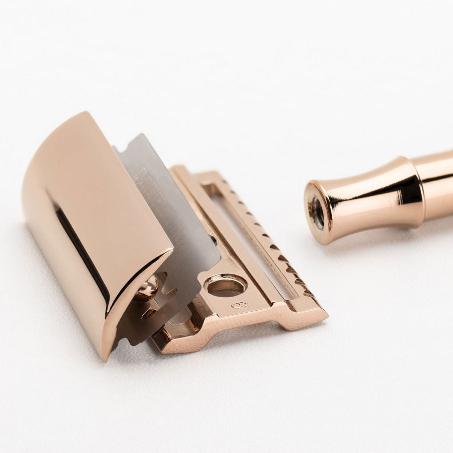 Merkur 24G Safety Razor - Rosegold