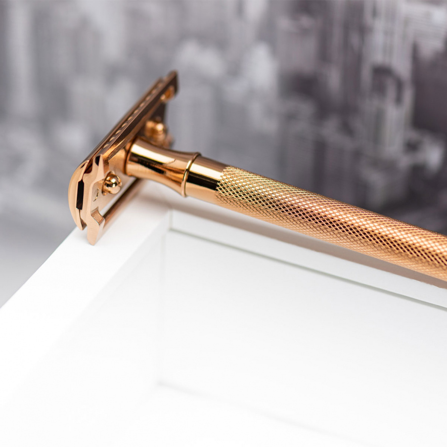 Merkur 24G Safety Razor - Rosegold