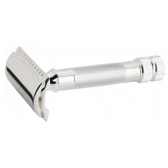 De Razor 34s Silver Plated, Set In Plastic Case (3000) Including 10 Blades