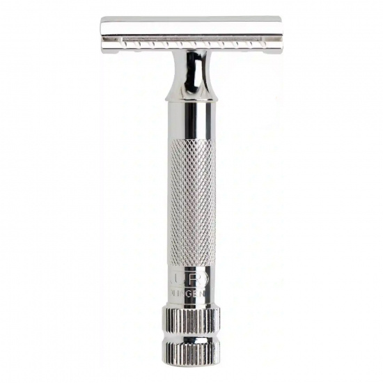 De Razor 34s Silver Plated, Set In Plastic Case (3000) Including 10 Blades