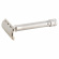 De Razor, 34 Inox Xl, Straight Comb, Long Handle, Satin-finished De Razor, 34 Inox Xl, Straight Comb, Long Handle, Satin-finished