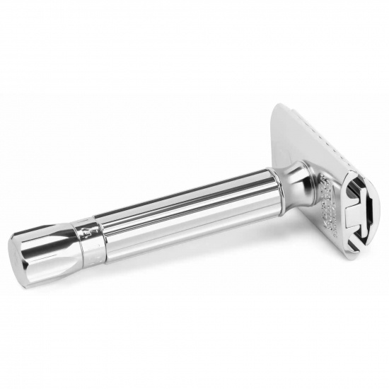 Top Plate + Metal Knob Bright Chrome, Razor 50
