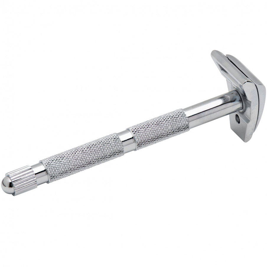 Beard and Moustache Razor Chrome