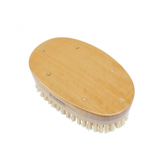 Handmade Satinwood Military Style Pure White Soft Bristle Brush