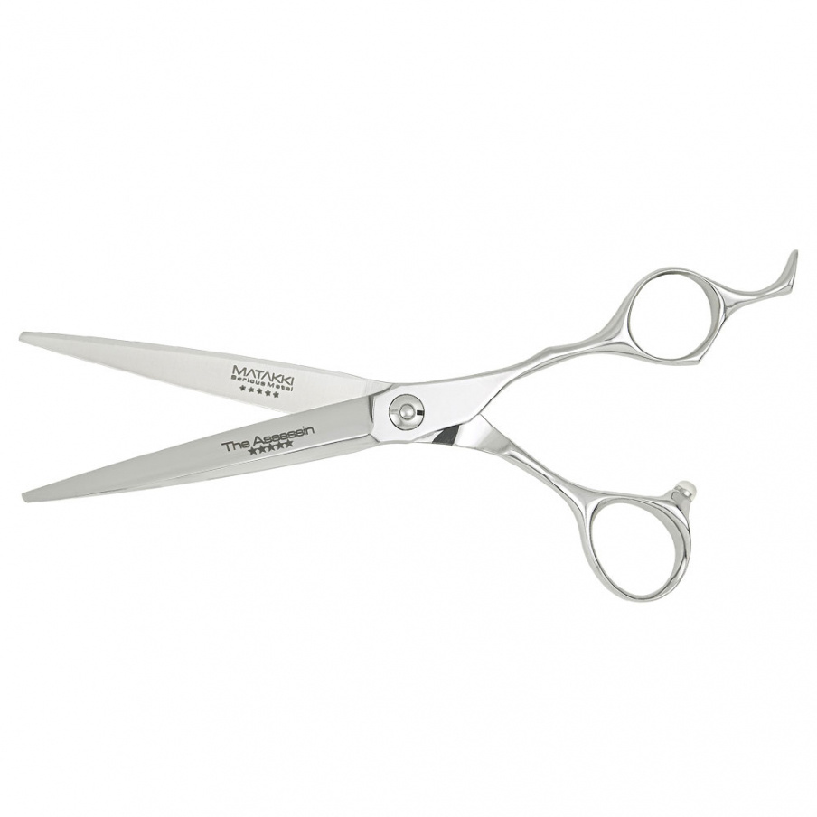 Matakki Assassin Professional Five Star Offsett Cutting Scissor - 6 inch