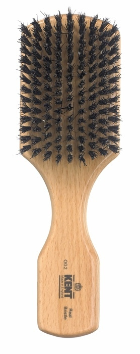 Mens Club Brush Rectangular Boktr' H'rborste Svart Svinborst
