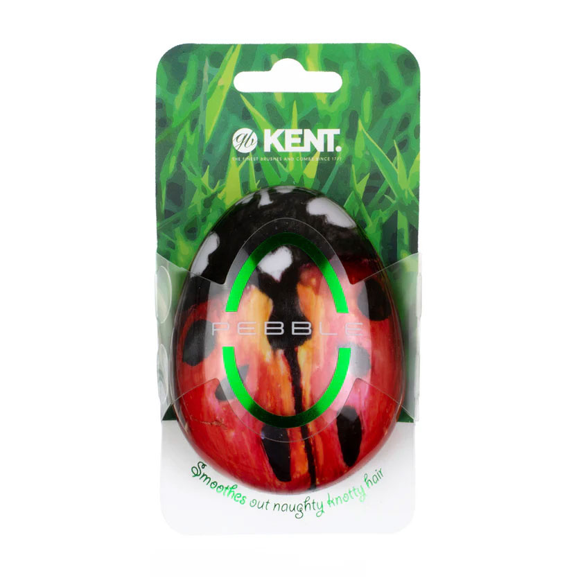 Pebble Detangling Ladybug Brush