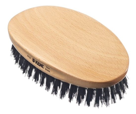 Mens Mily Oval Beech Borste Av Naturh'r