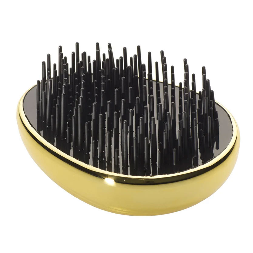 Pebble Detangling Brush in Gold
