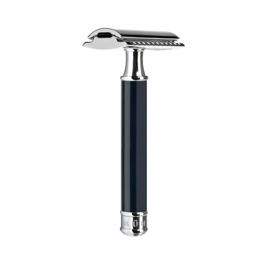 TRADITIONAL Safety razor closed comb High-grade resin, black
