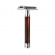 TRADITIONAL Safety razor closed comb High-grade resin, tortoiseshell TRADITIONAL Safety razor closed comb High-grade resin, tortoiseshell