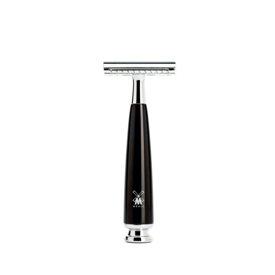 RYTMO Safety razor High-grade resin black closed comb