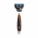 Vivo 5-blade Razor High-grade Resin, Horn Brown Fusiona Vivo 5-blade Razor High-grade Resin, Horn Brown Fusiona