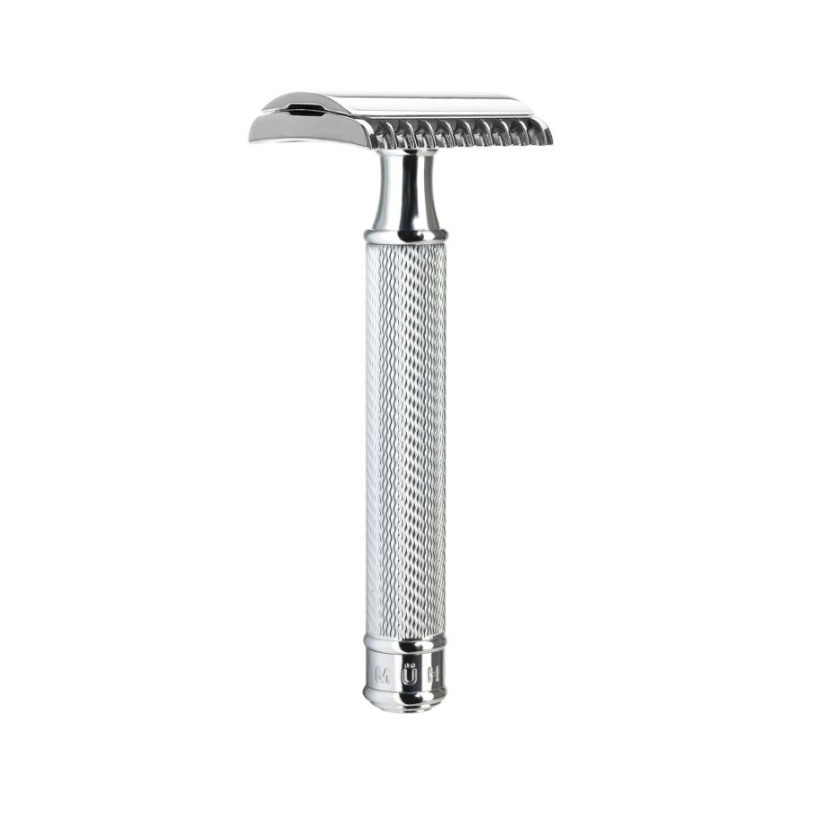 TRADITIONAL Safety razor open comb chrome plated