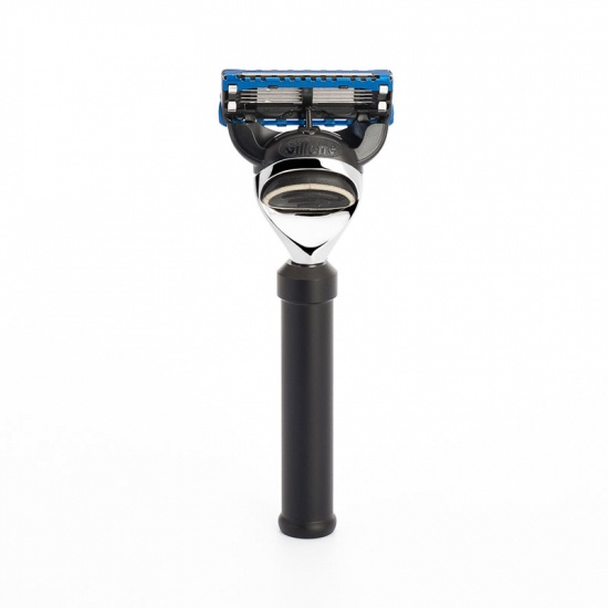Travel 5-blade Razor, Gillettea Fusiona, Handle Made Of Anodised Aluminium, b