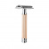 TRADITIONAL Safety razor closed comb rose gold plated