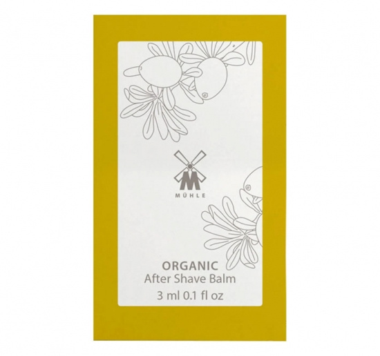 Organic After Shave Balm Sample - 3 Ml