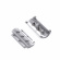 Companion Unisex Safety Razor Silver Matt - Stone Companion Unisex Safety Razor Silver Matt - Stone
