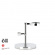 HEXAGON Stand for shaving sets chrome HEXAGON Stand for shaving sets chrome