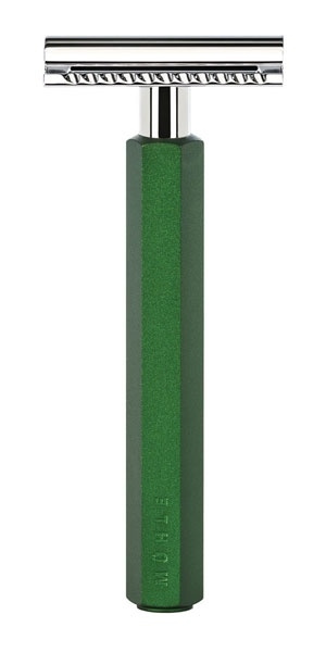 Hexagon Safety Razor Anodised Aluminum Forest