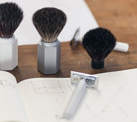 Hexagon Safety Razor Anodised Aluminum Graphite