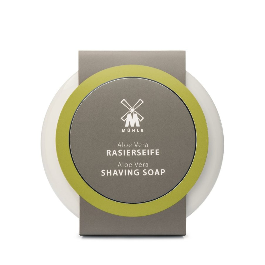 SKIN CARE Aloe Vera Bowl with Shaving Soap