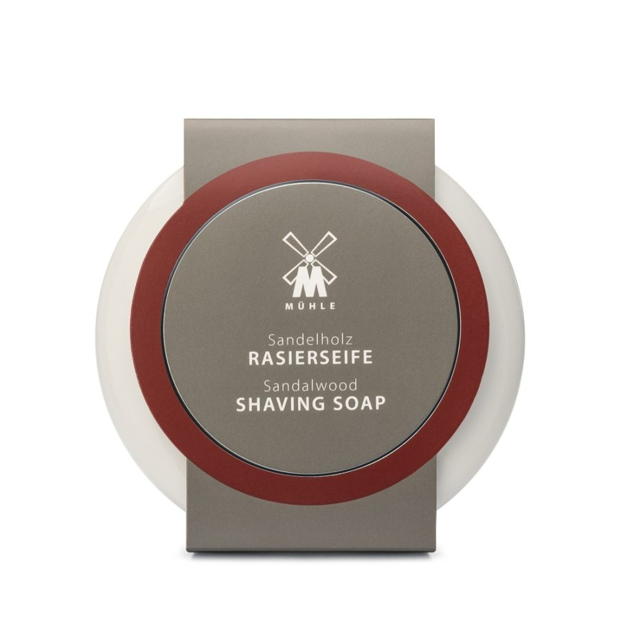 SKIN CARE Sandalwood Bowl with Shaving Soap