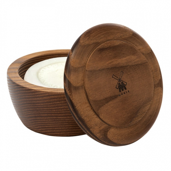 Skin Care Aloe Vera Wodden Bowl With Shaving Soap