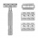 Rockwell 6C Razor - White Crome Rockwell 6C Razor - White Crome