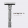 Rockwell T2 Safety Razor Twist-to-open Gun Metal Rockwell T2 Safety Razor Twist-to-open Gun Metal
