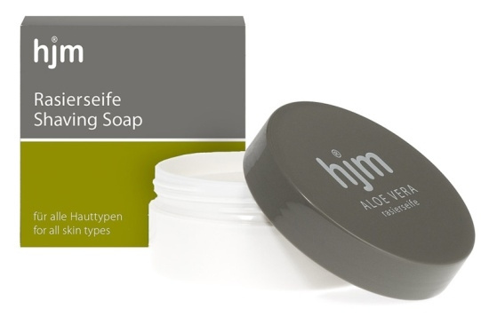 Shaving Soap Aloe Vera In Metal Box