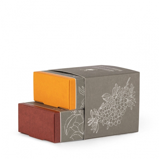 Shaving Soap Duo With Sea Buckthorn And Sandalwood