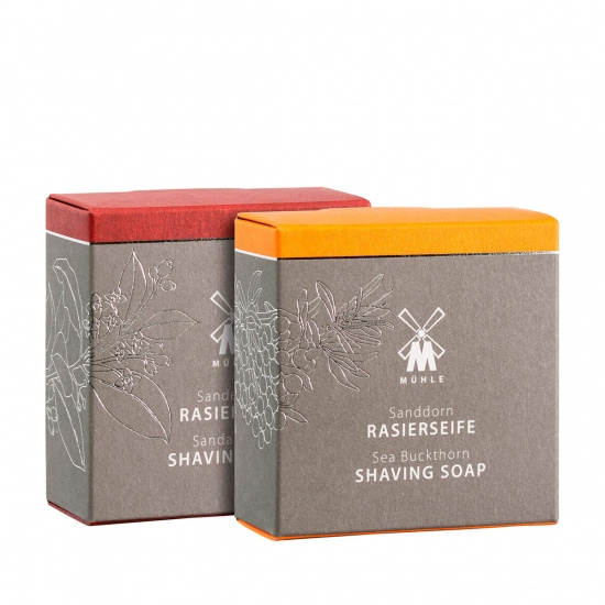 Shaving Soap Duo With Sea Buckthorn And Sandalwood