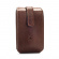 Leather pouch for traveling, brown Leather pouch for traveling, brown