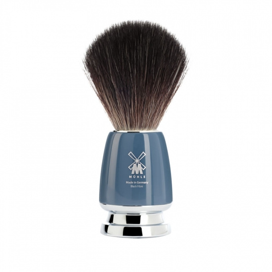 Rytmo Safety Razor Shaving Set Black Fiber Resin Petrol Blue