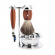 VIVO set razor Fusion shaving brush bowl Plum tree pure badger