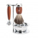VIVO set safety razor shaving brush bowl Plum tree pure badger