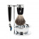 RYTMO set razor Fusion shaving brush bowl High-grade resin black pure badger RYTMO set razor Fusion shaving brush bowl High-grade resin black pure badger