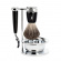 RYTMO set razor Mach3 shaving brush bowl resin black pure badger