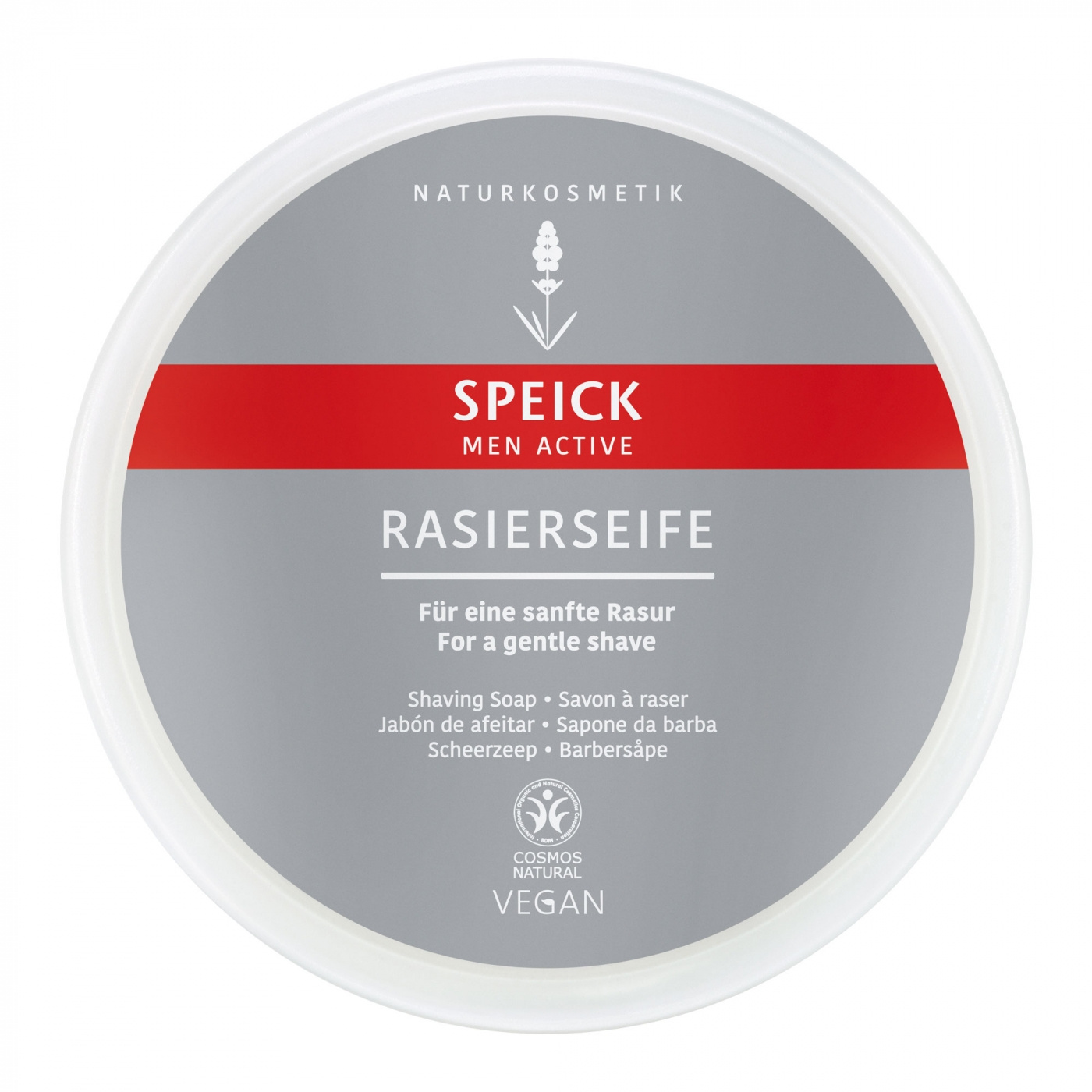 Speick Men Active Shaving Soap, Bowl, 150 g