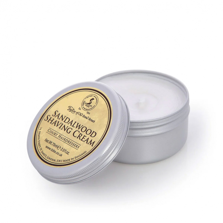 Sandalwood Shaving Cream Bowl - 75 ml