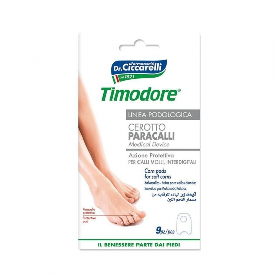 Timodore Corn Removers - Plasters For Soft Corns Between Toes 6 Pcs