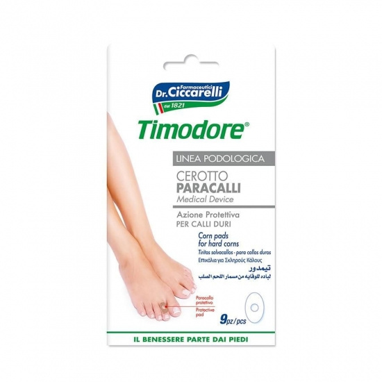 Timodore Corn Pads - Plasters For Hard Corns 9 Pcs