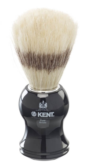 Black Barrel Pure Bristle Shaving Brush