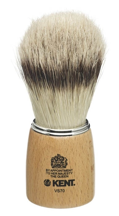 Large Wooden Socket Pure Bristle Shaving Brush